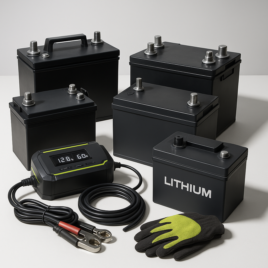 Golf Cart Batteries & Chargers Buying Guide