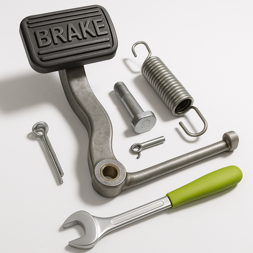 Golf Cart Brake Pedal Sinks to the Floor or Won't Come Back Up