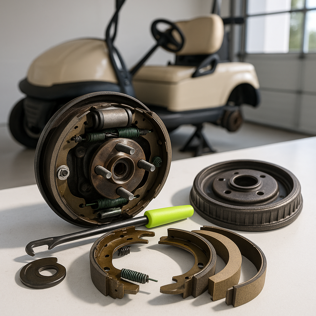 Golf Cart Brakes Feel Weak or Won't Stop the Cart: Fix It