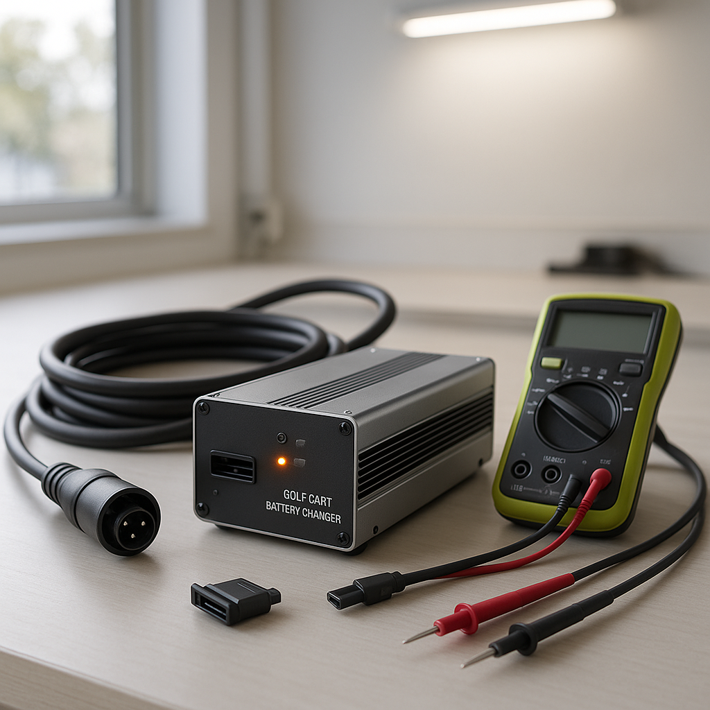 Golf Cart Charger Won't Turn On or Stops Charging Early