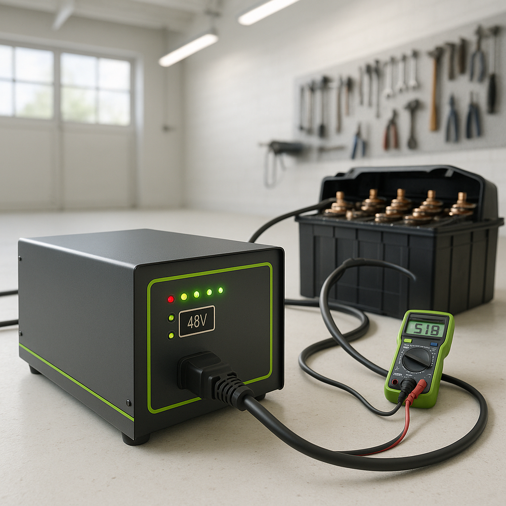 Golf Cart Charger Won't Turn On or Start Charging: Fix It