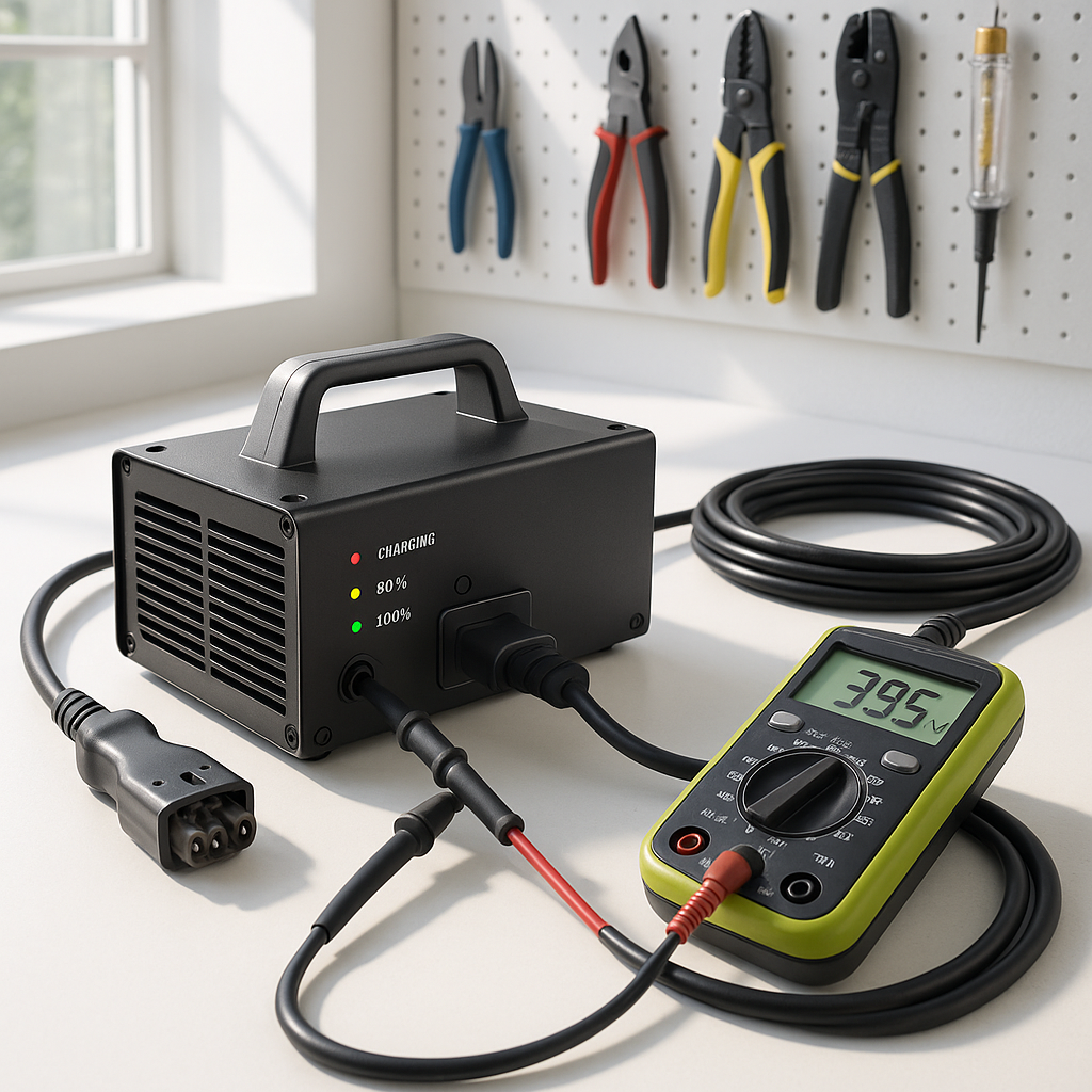 Golf Cart Charger Won't Turn On or Start Charging: Fix It