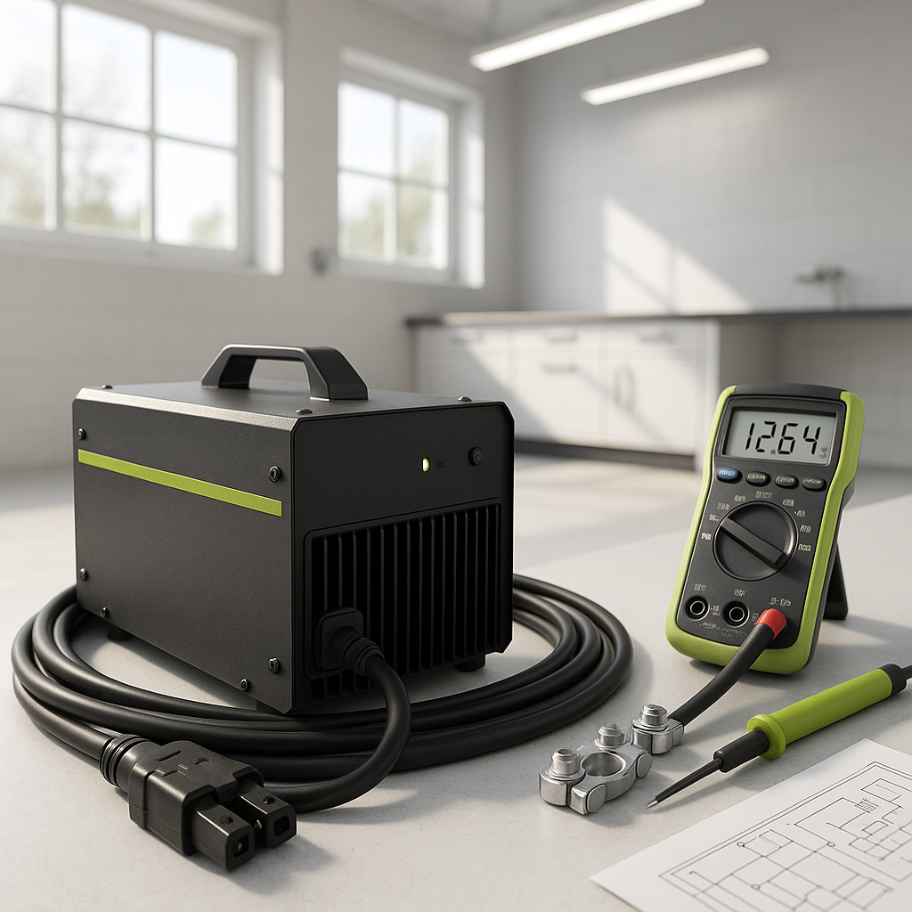 Golf Cart Charger Won't Turn On or Stops Mid-Charge: Fix It