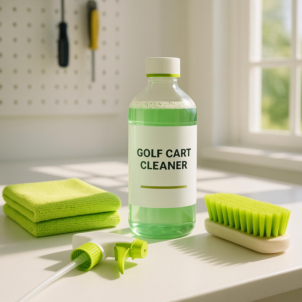 Essential Golf Cart Cleaning Supplies You Need