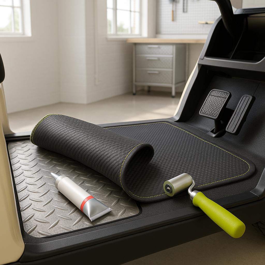 Golf Cart Floor Mat Keeps Moving or Won't Stay Flat: Fix It
