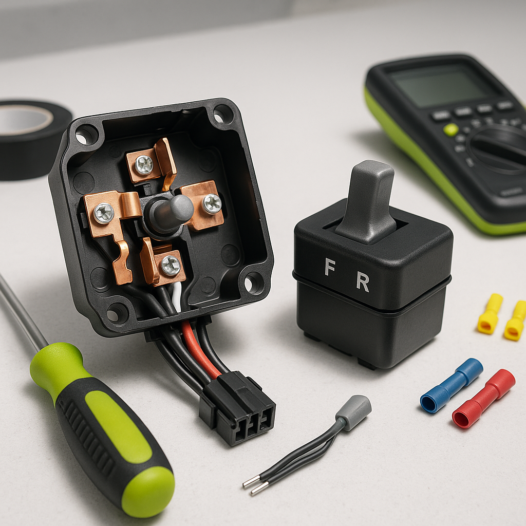 How to Replace a Golf Cart Forward/Reverse Switch