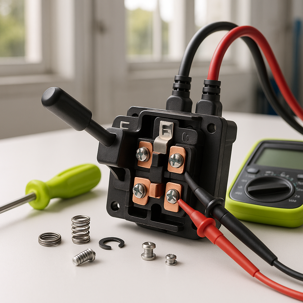 How to Test and Replace a Golf Cart Forward/Reverse Switch