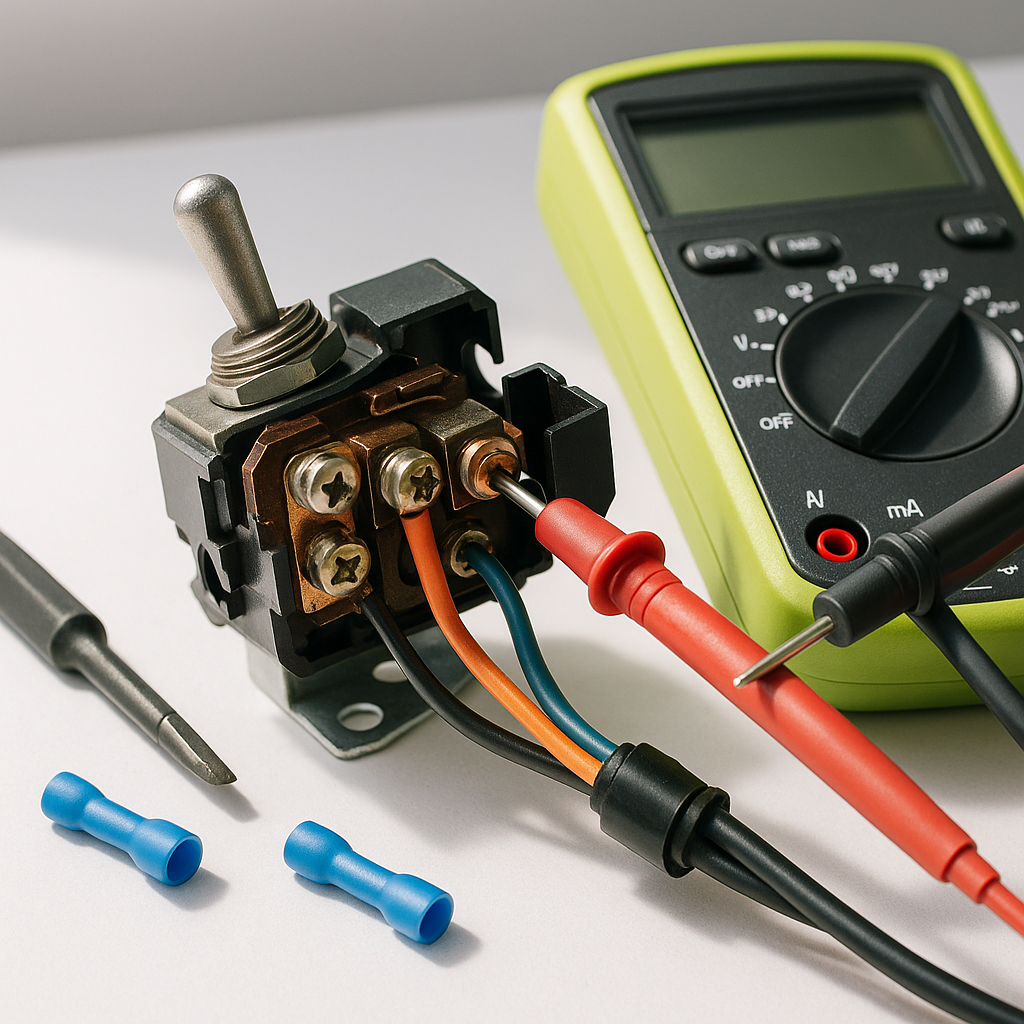 How to Test and Replace a Golf Cart Forward/Reverse Switch