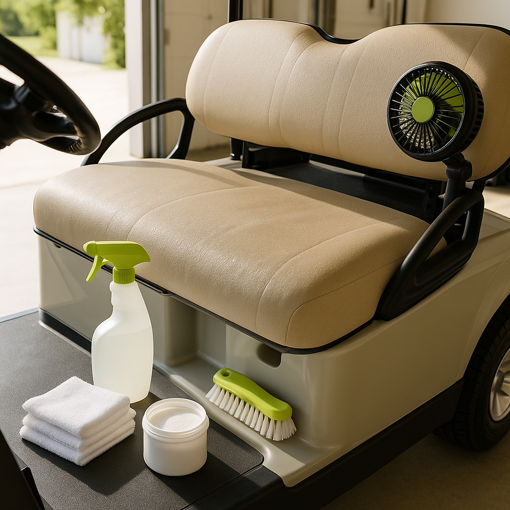 Golf Cart Interior Smells Musty, Moldy, or Wet: How to Fix It