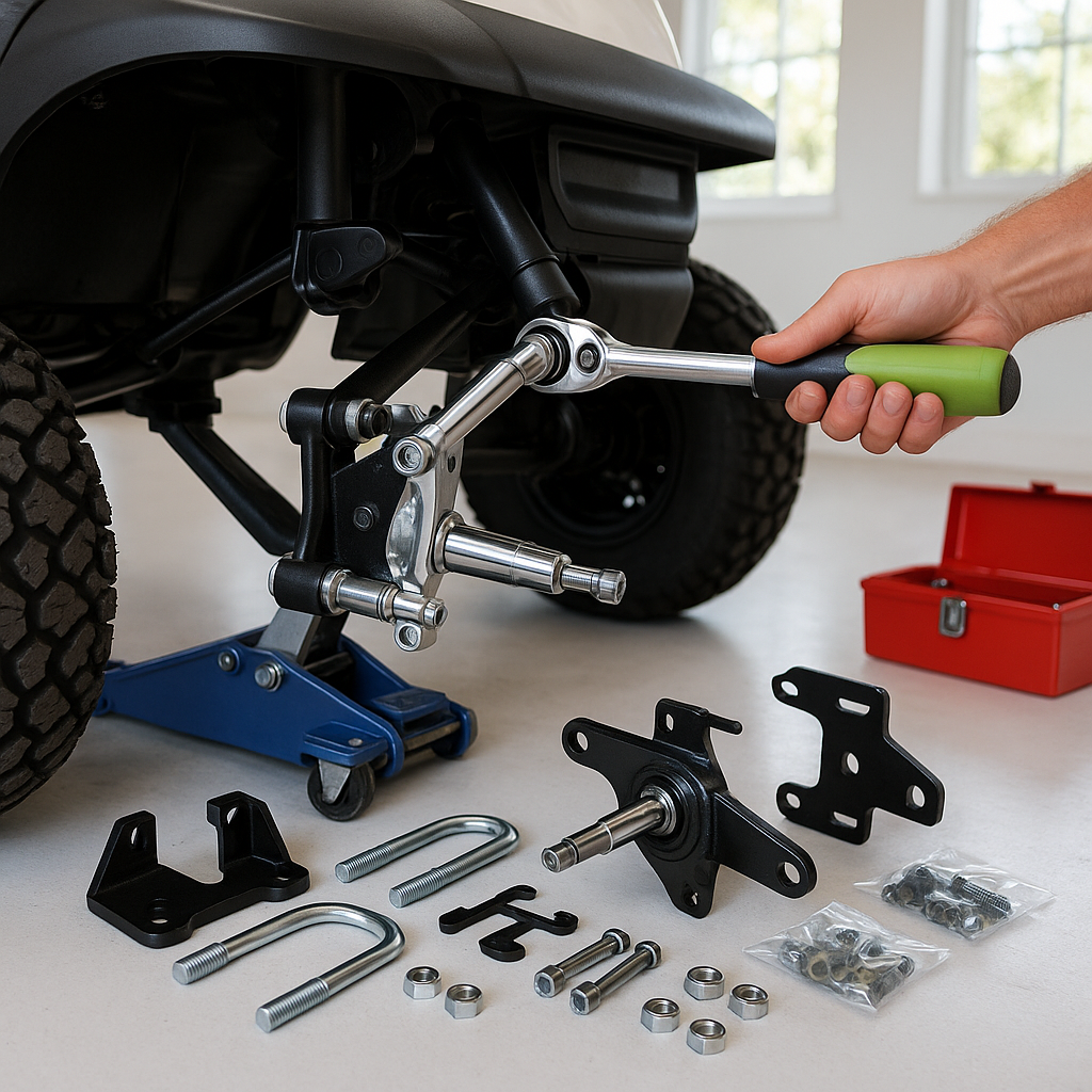 How to Install a Lift Kit on Your Golf Cart