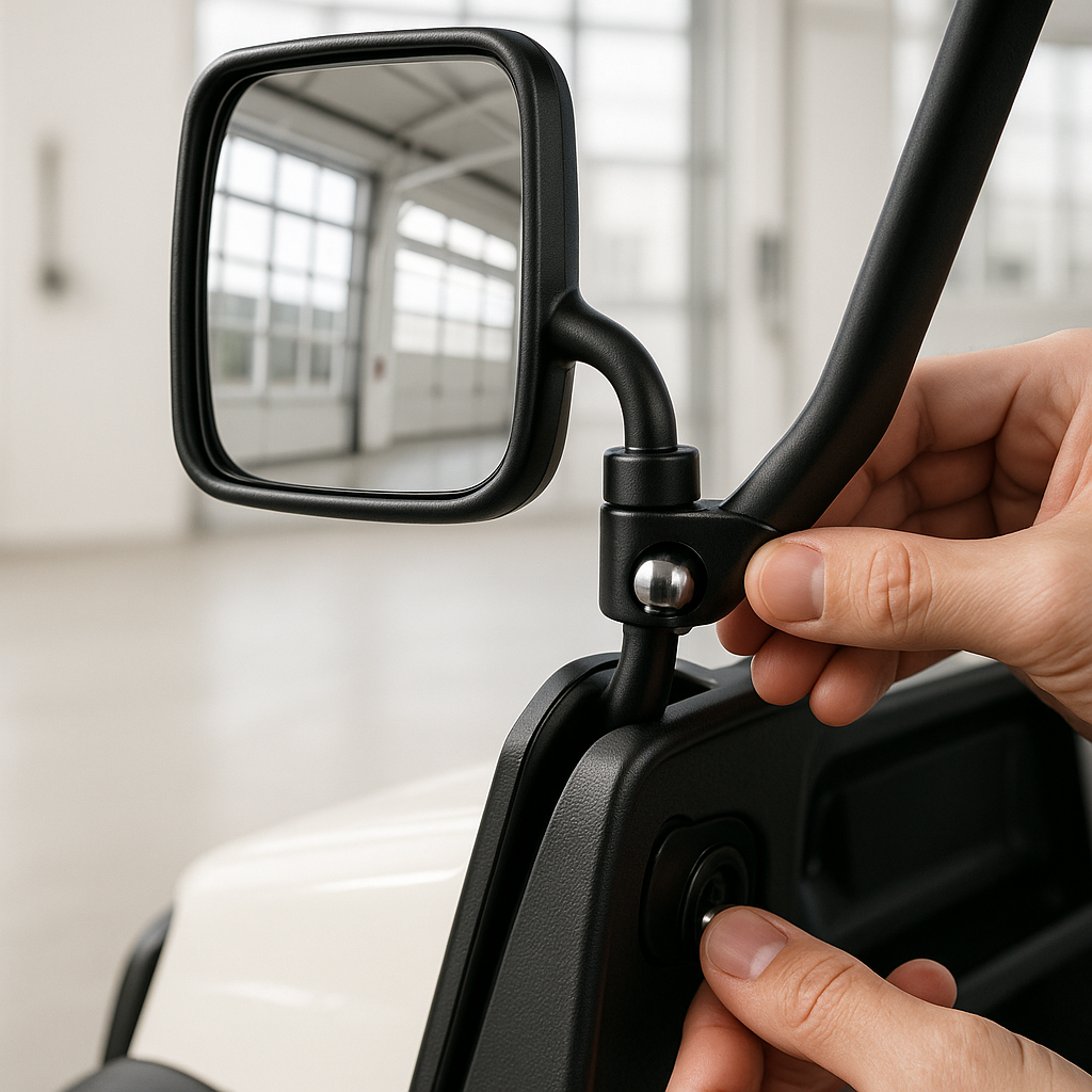 Golf Cart Mirror Keeps Vibrating or Won't Stay Adjusted