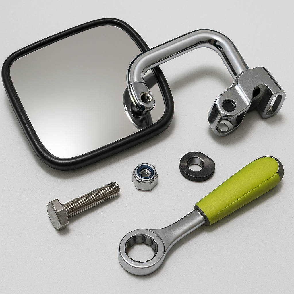 Golf Cart Mirror Falls Off or Won't Stay Mounted: Fix It