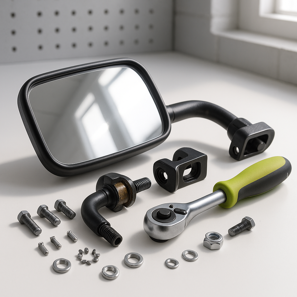 Golf Cart Mirror Rattles, Spins, or Falls Off: How to Fix It