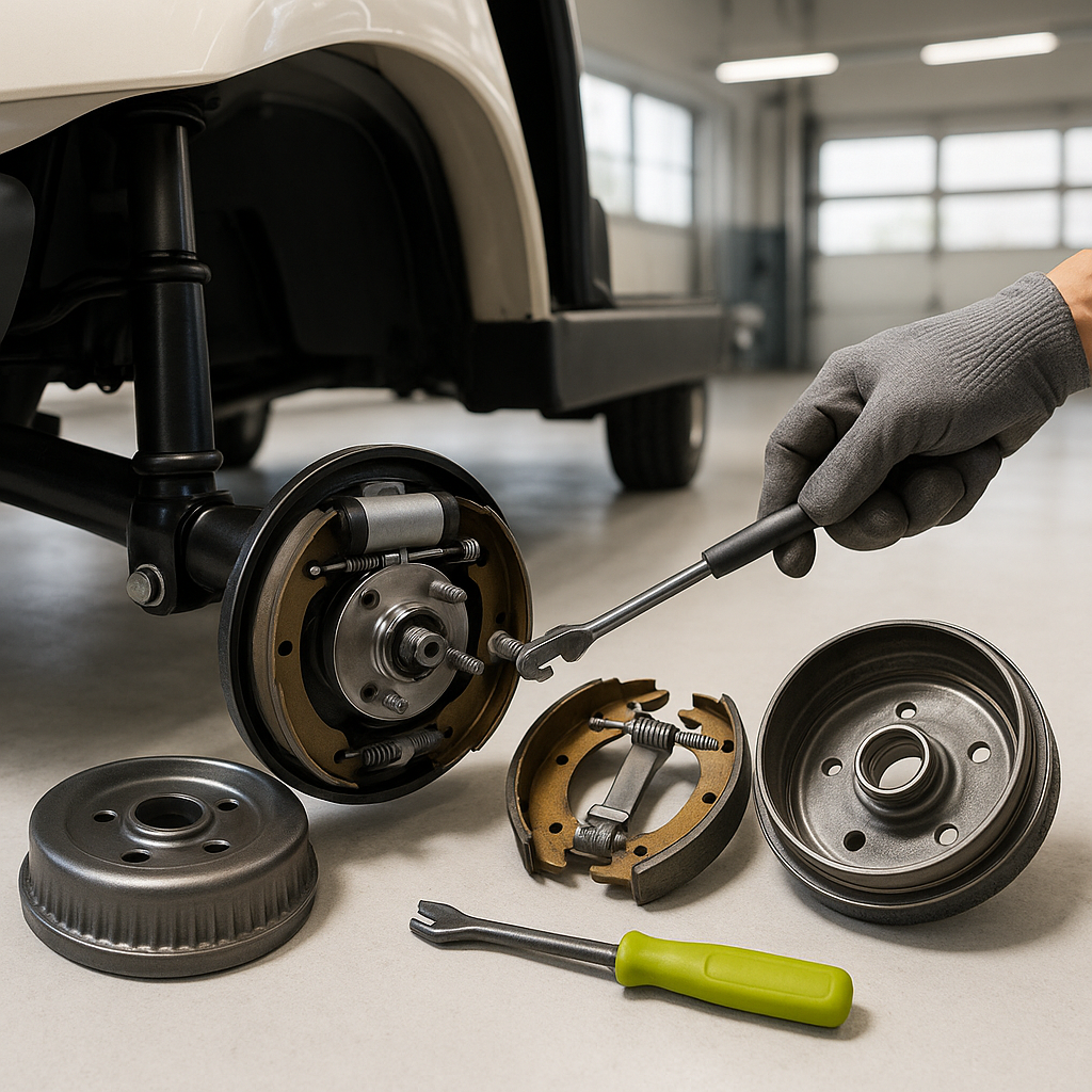 Golf Cart Pulls to One Side When Braking: How to Diagnose