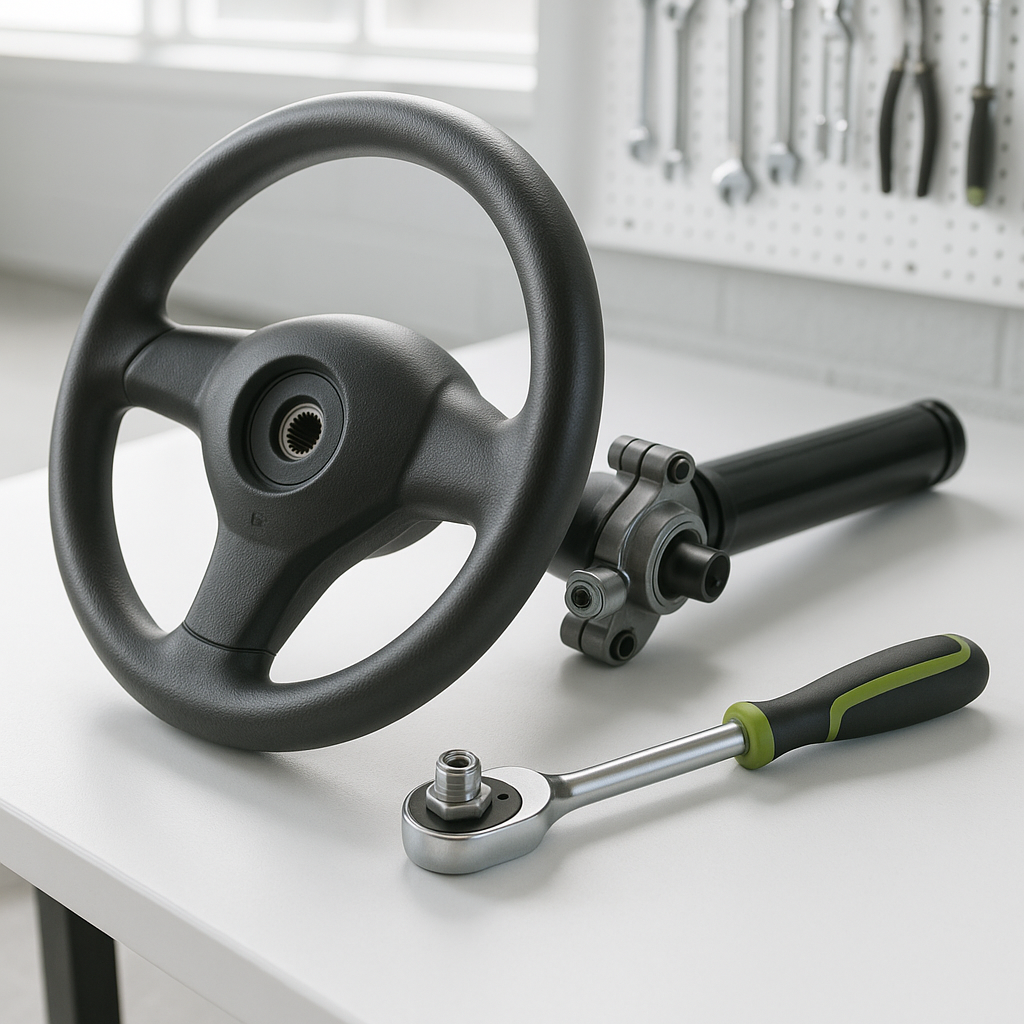 Golf Cart Steering Wheel Loose, Wobbles, or Has Play: Fix It