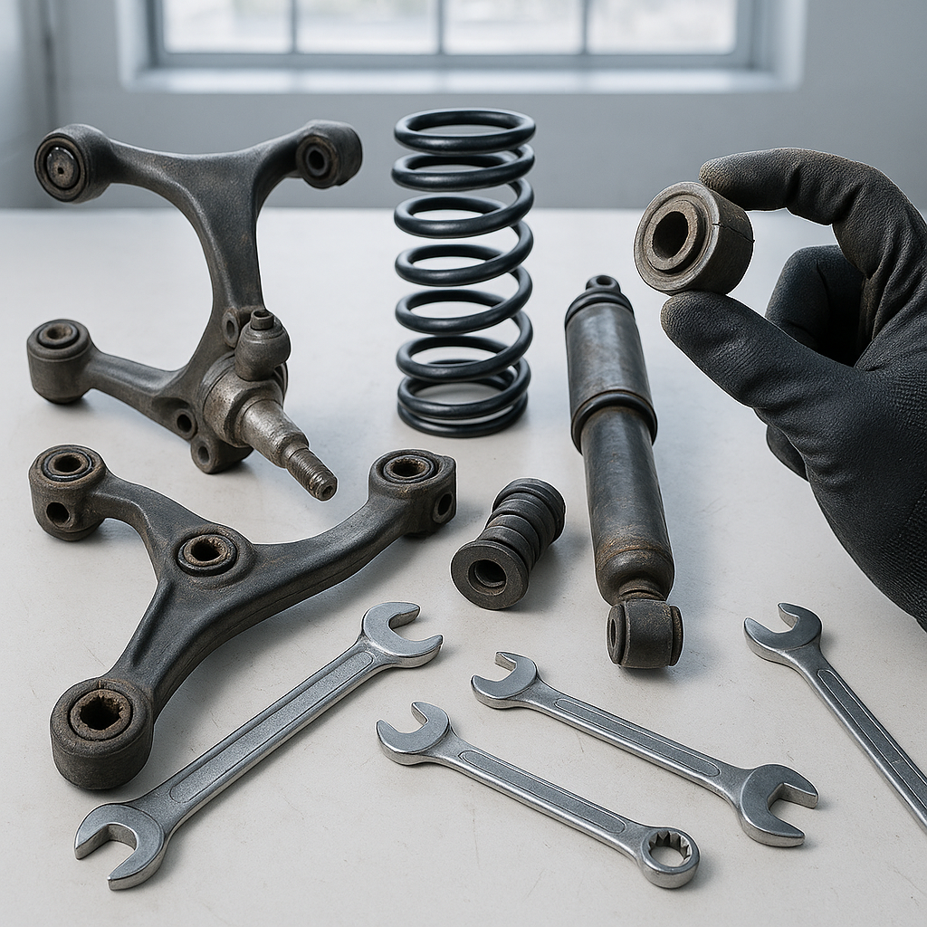 Golf Cart Rides Rough or Sits Uneven? How to Diagnose Suspension Problems