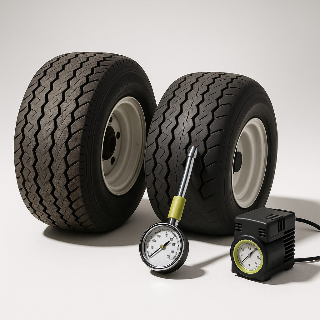 Golf Cart Tires Wearing Unevenly or Losing Air: How to Diagnose It