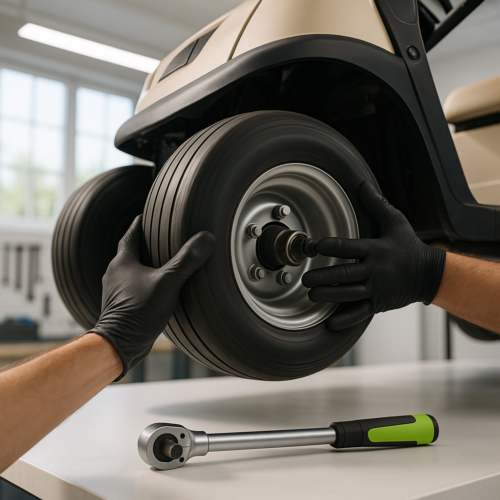 Golf Cart Tire Wobble or Shimmy While Driving: How to Diagnose