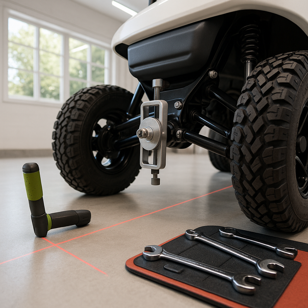 How to Align a Golf Cart After Installing a Lift Kit
