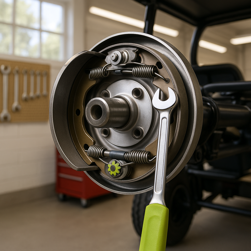 How to Adjust Golf Cart Drum Brakes (Step-by-Step Guide)
