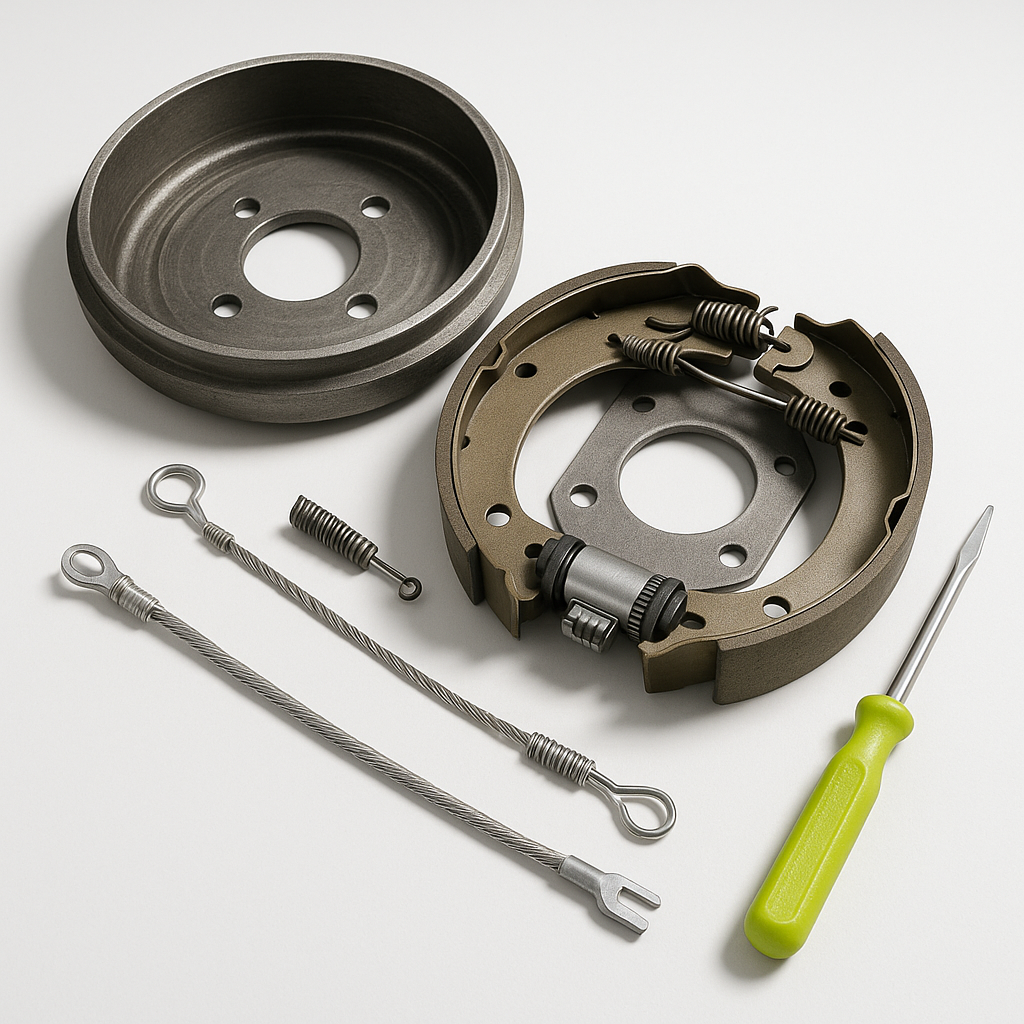How to Adjust Golf Cart Brakes (Drum Brake Cable Guide)