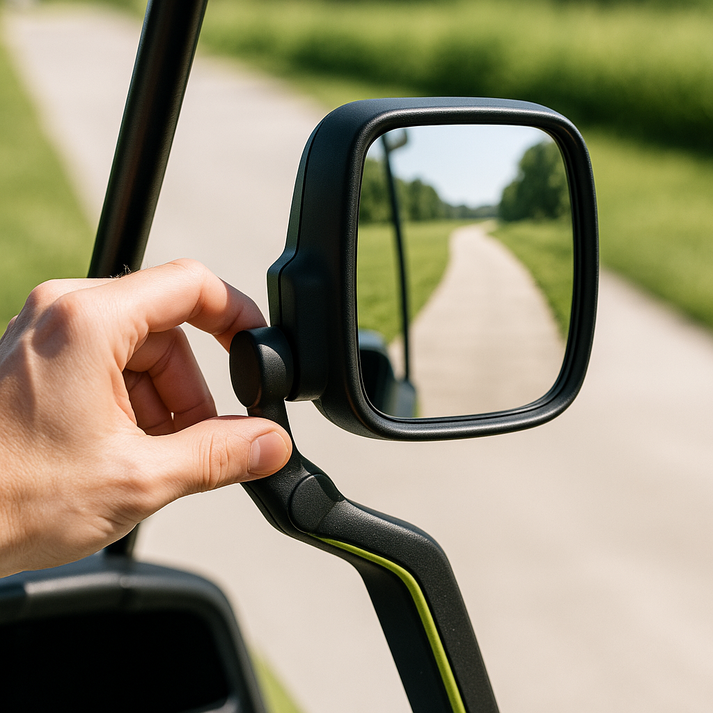 How to Adjust Golf Cart Mirrors for Maximum Visibility