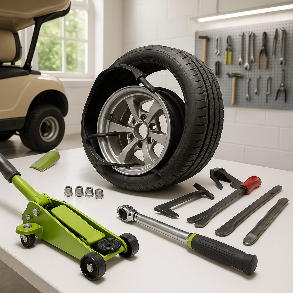 How to Change a Golf Cart Tire (Step-by-Step Guide)