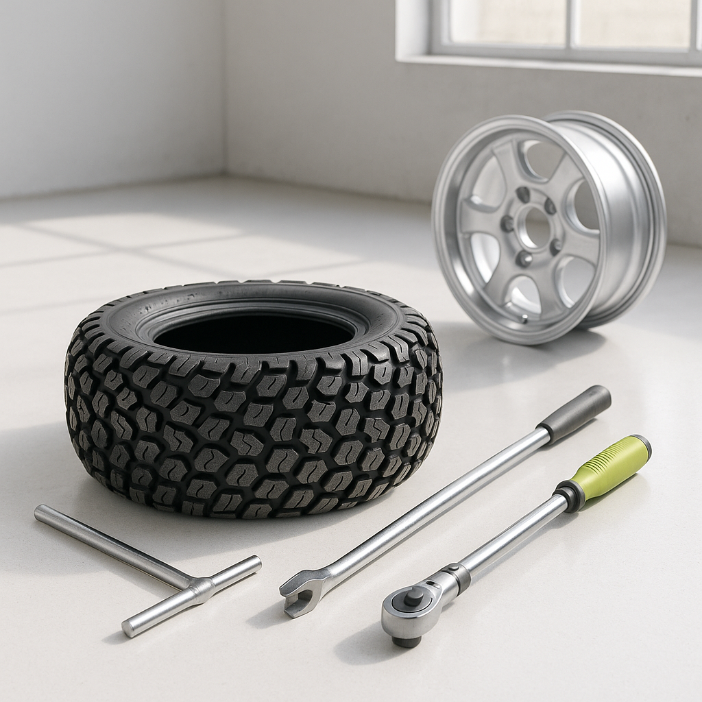 How to Remove and Replace Golf Cart Tires and Wheels