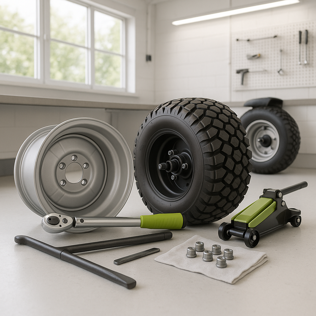 How to Remove and Replace Golf Cart Tires and Wheels