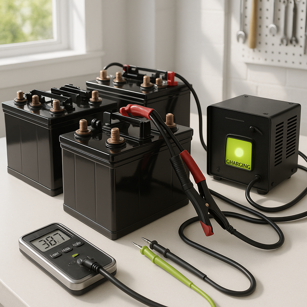 How to Properly Charge Golf Cart Batteries (Complete Guide)