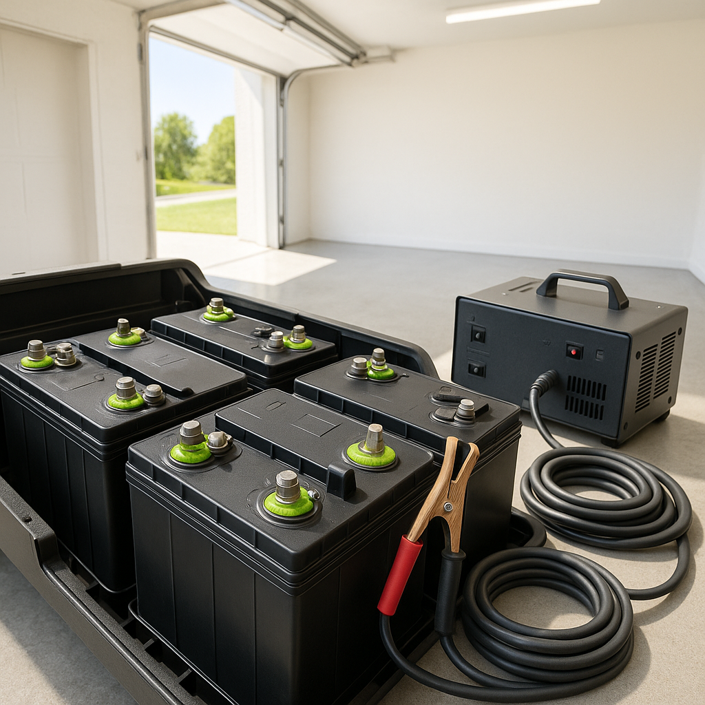 How to Properly Charge Golf Cart Batteries (and Avoid Damage)