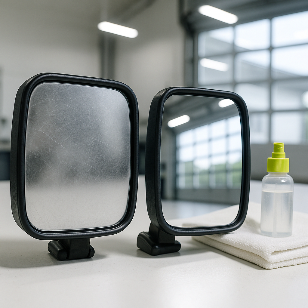 How to Clean and Restore Cloudy Golf Cart Mirrors