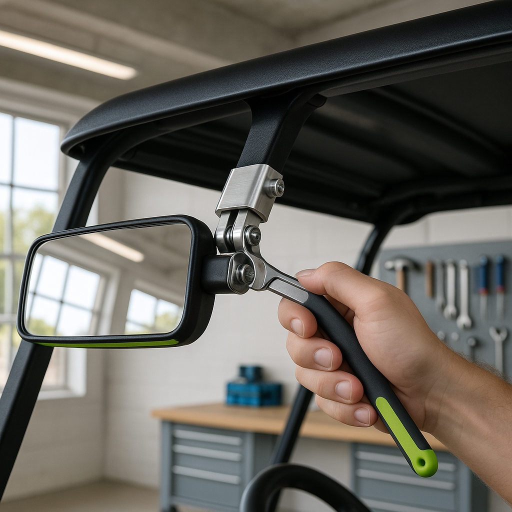 How to Install a Golf Cart Rear View Mirror (Step-by-Step)