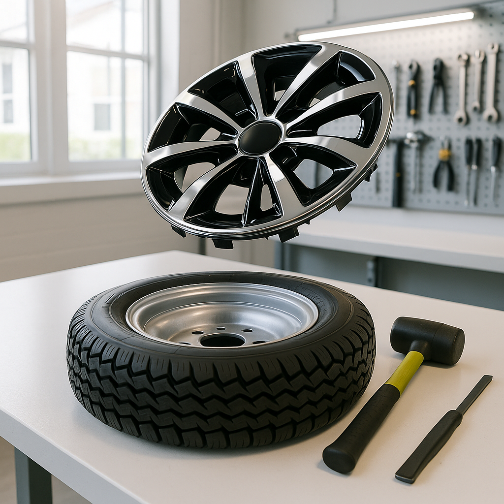 How to Install or Replace Hubcaps on a Golf Cart
