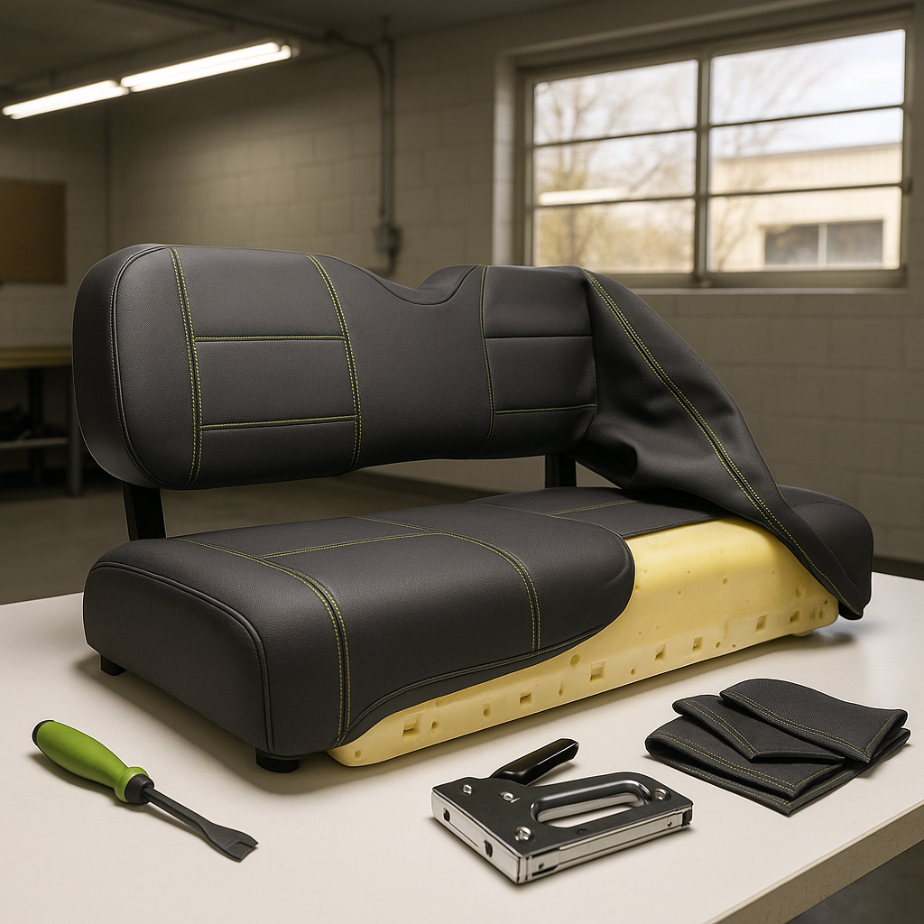 How to Install or Replace Golf Cart Seat Covers (Step-by-Step)