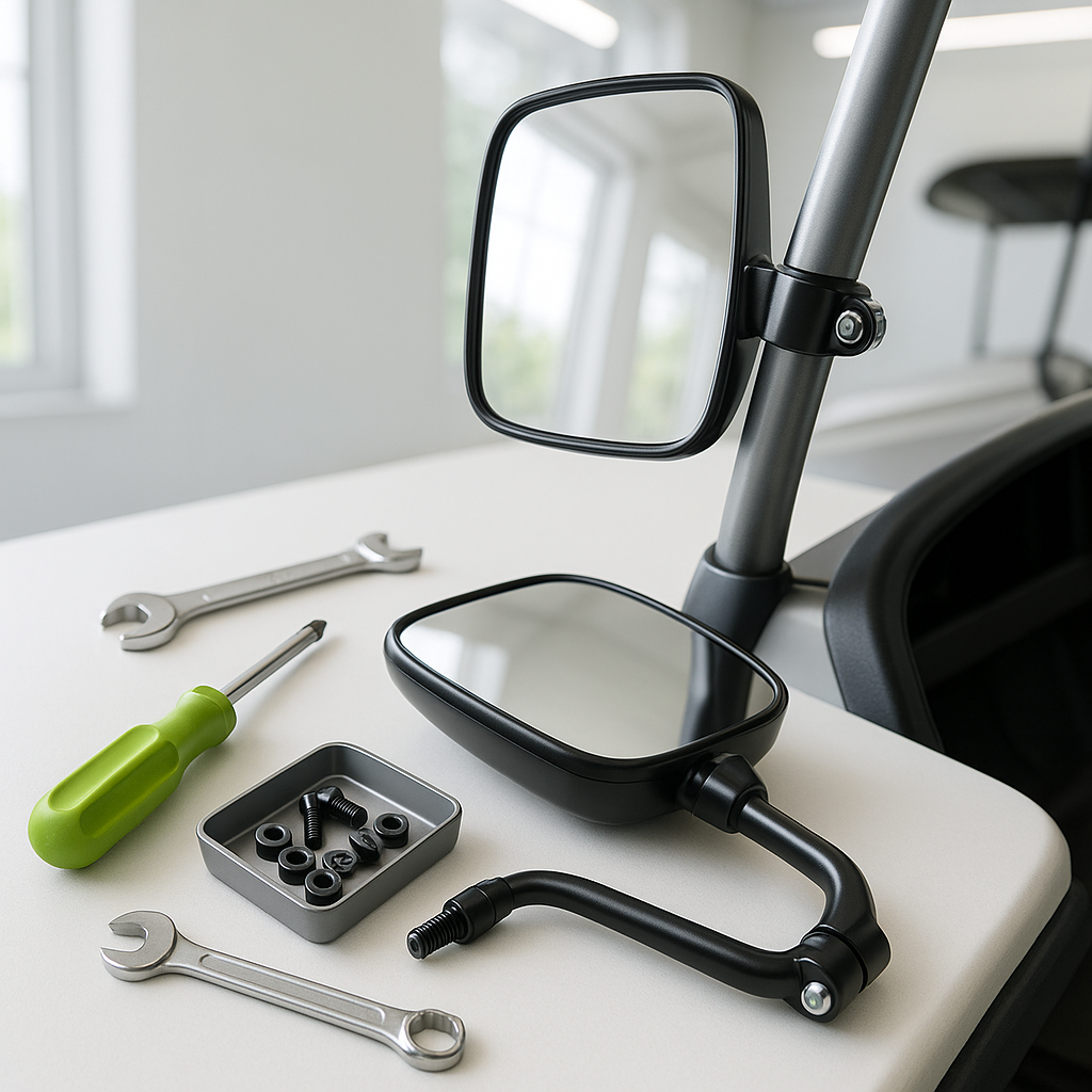 How to Install Side Mirrors on a Golf Cart (Step-by-Step)
