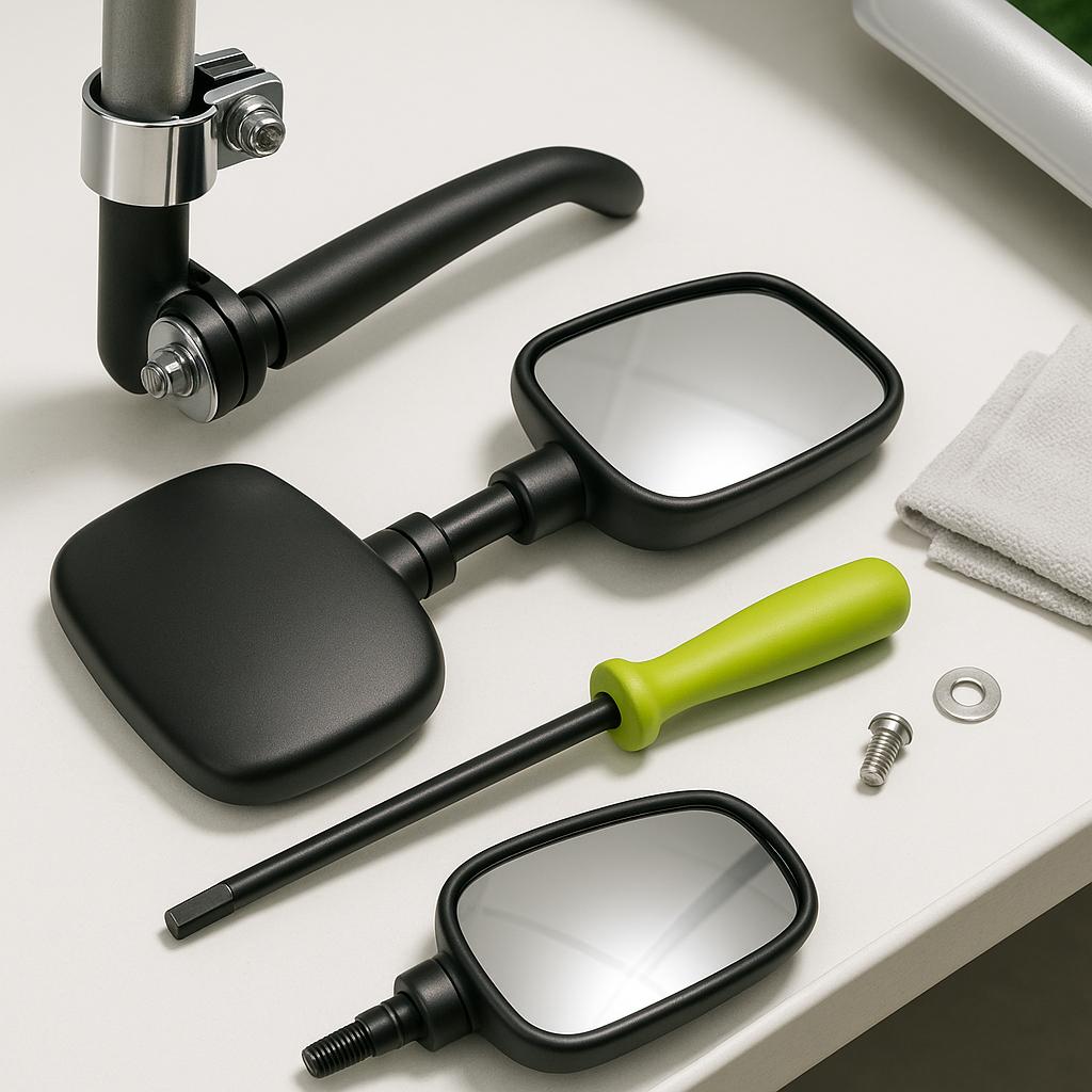 How to Install Golf Cart Side Mirrors (Step-by-Step)