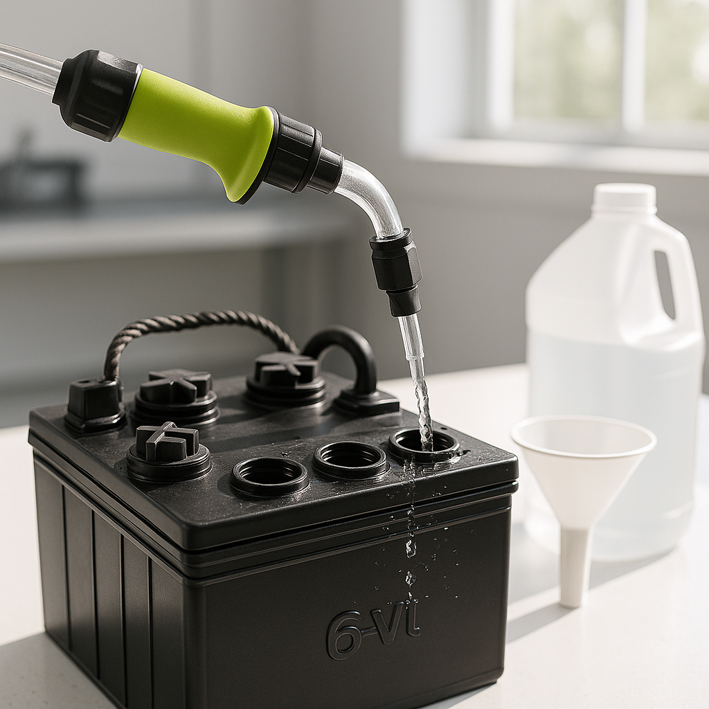 How to Water Golf Cart Batteries (Step-by-Step Guide)