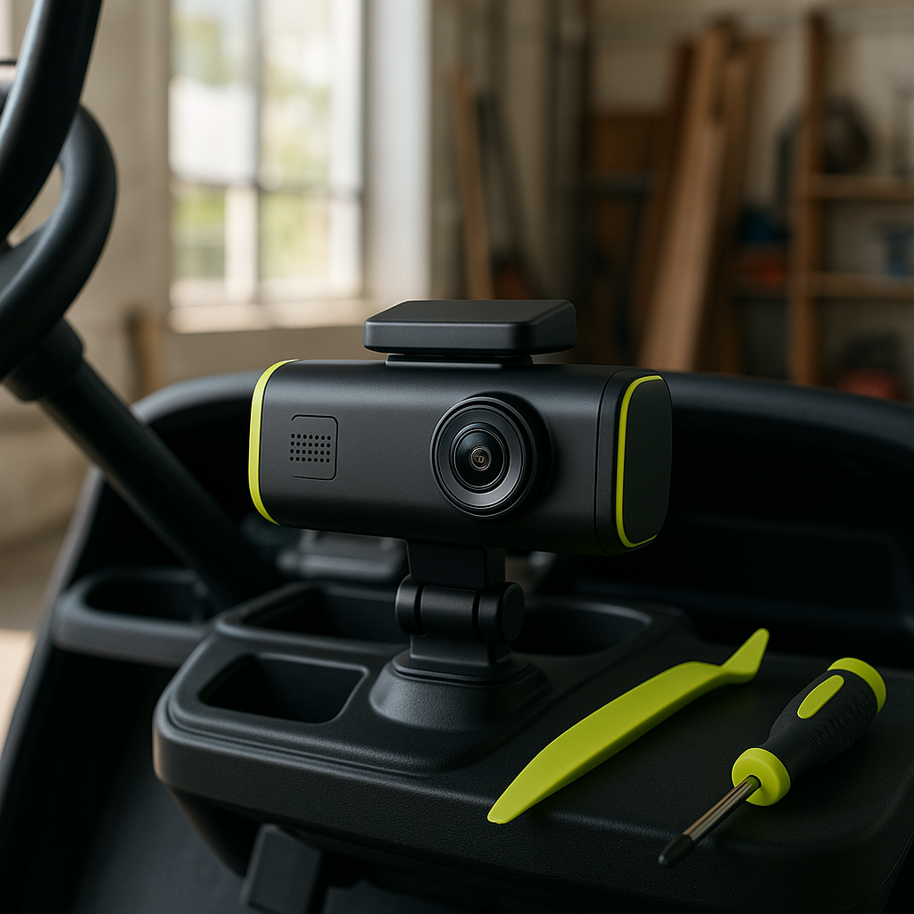 How to Install a Dash Camera in Your Golf Cart