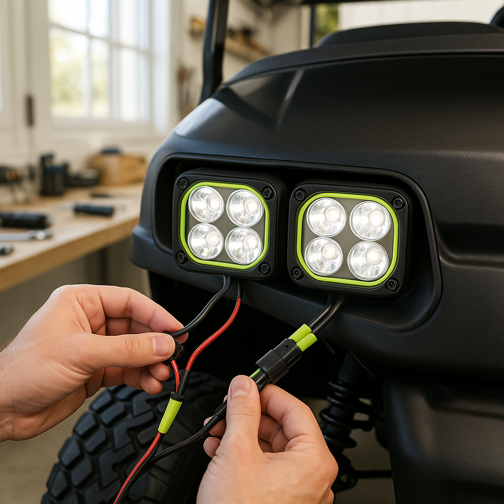 How to Install Golf Cart LED Lights for Better Visibility