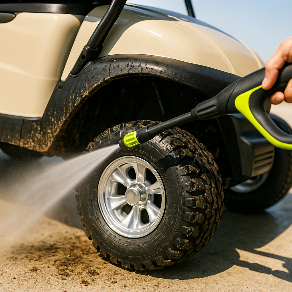 How to Fix Common Golf Cart Cleaning Problems