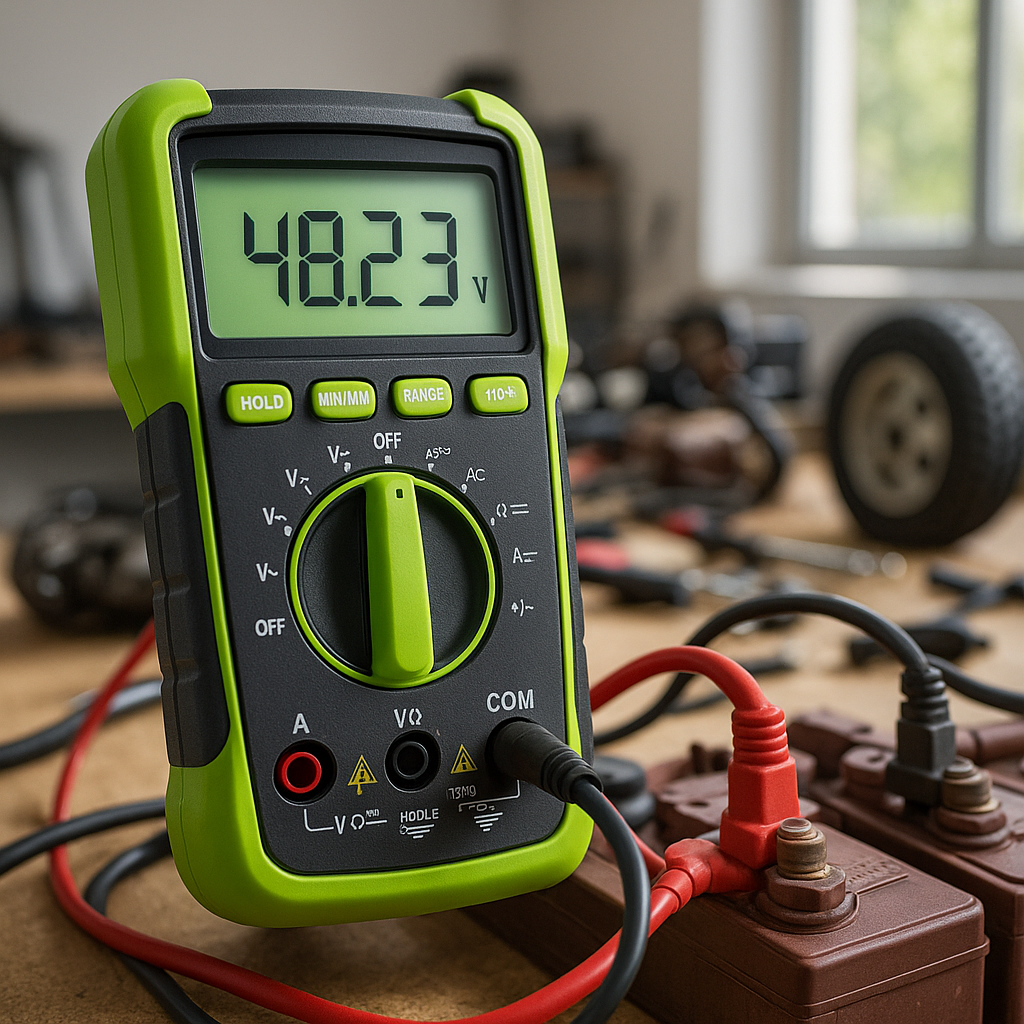 How to Use a Multimeter for Golf Cart Maintenance